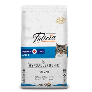 1682454983 felicia derma care with salmon cat food 2kg